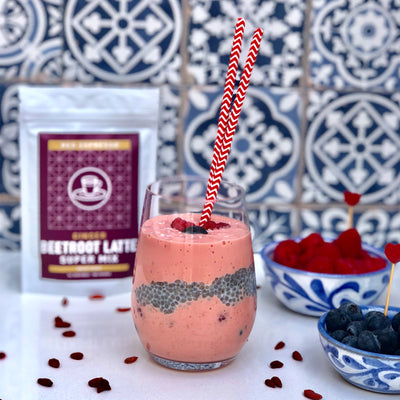 Beetroot berry smoothie