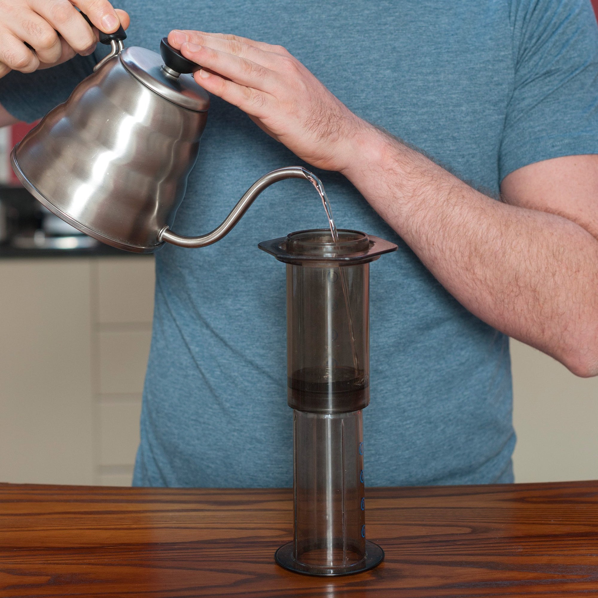 How to brew red espresso® Rooibos on your AeroPress