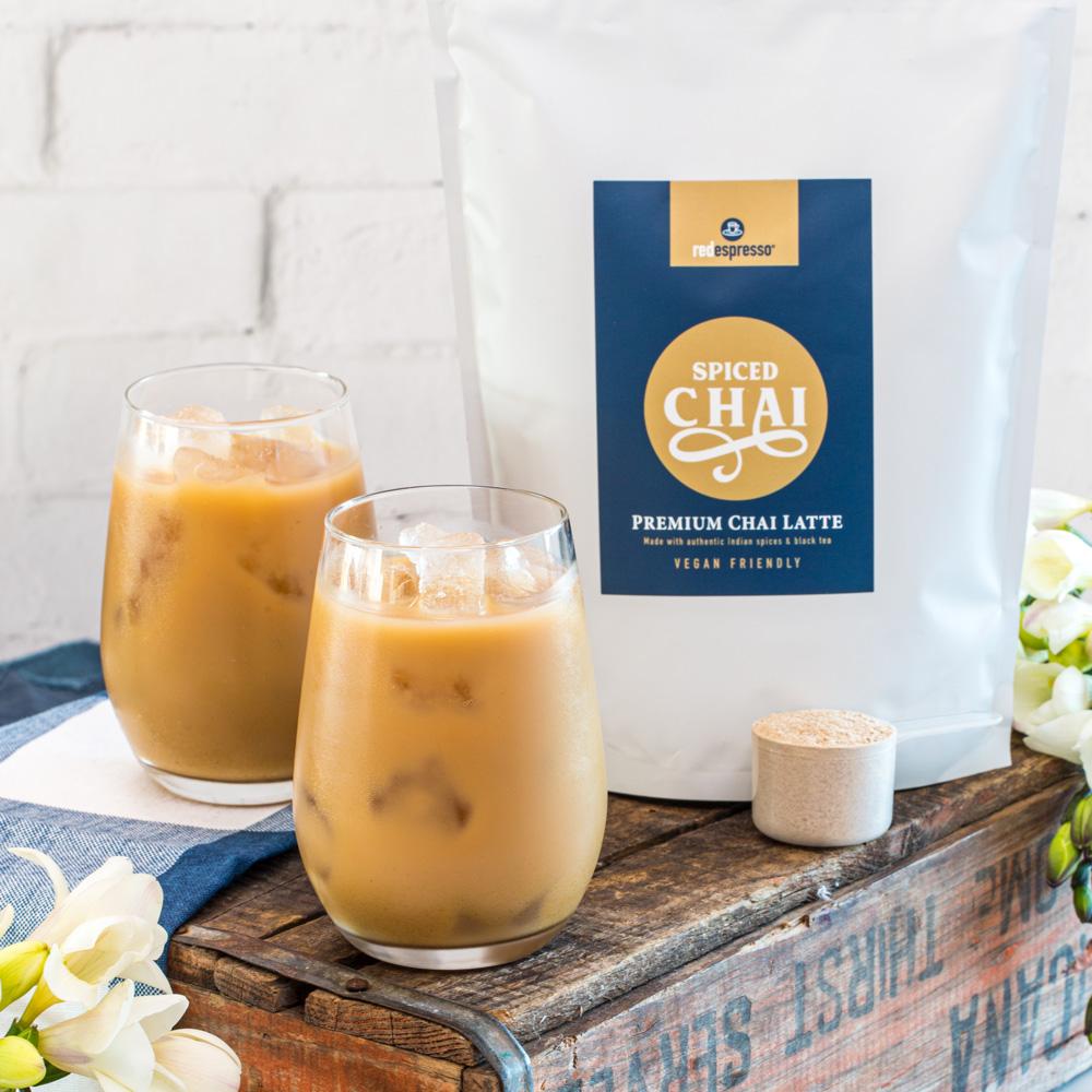 Iced Chai Tea Latte (Vegan)