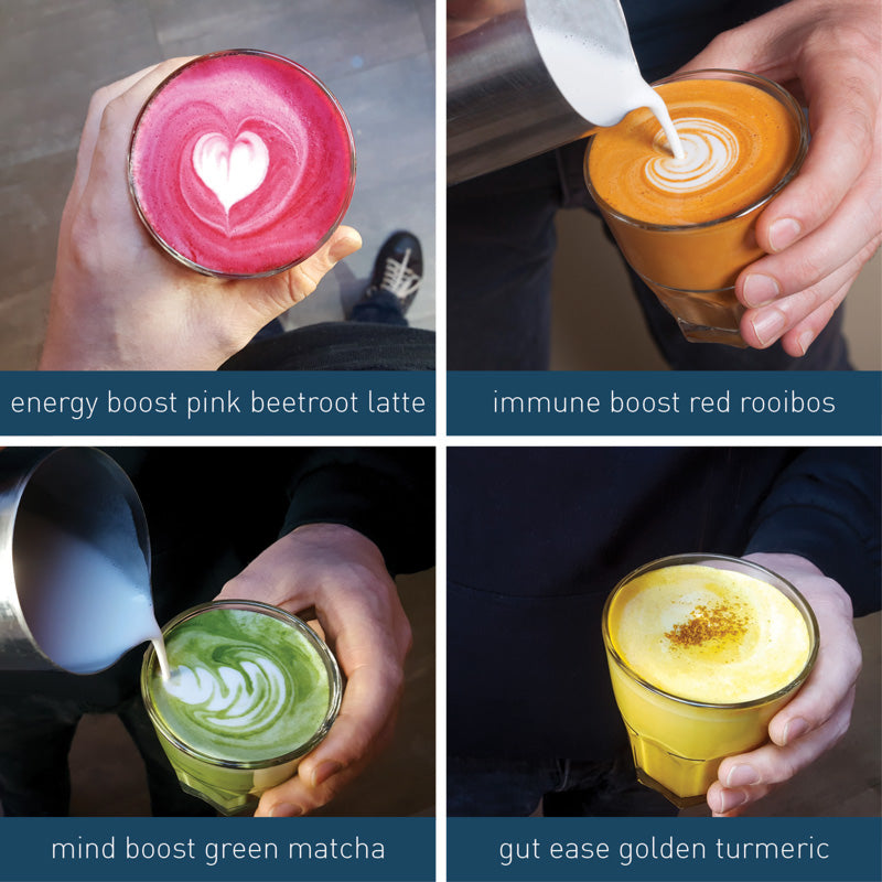 How to put our superfood lattes on your menu