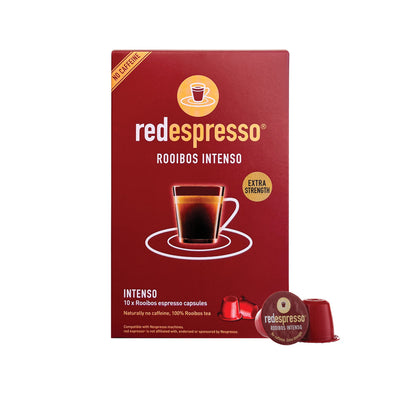 Intenso Rooibos red espresso® tea 120 capsules - compatible with Nespresso machines