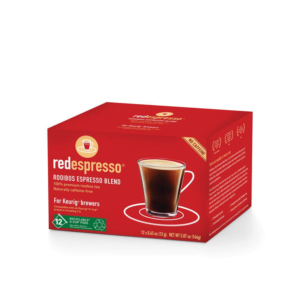 rooibos for keurig brewers from red espresso brand